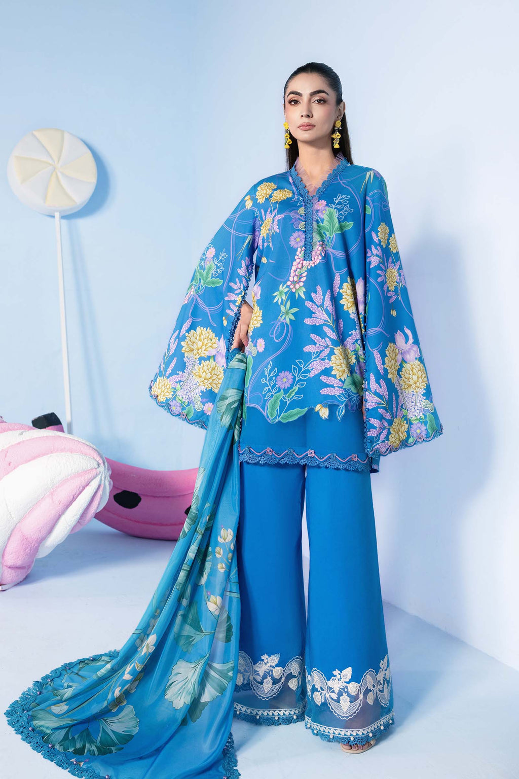 Maria.b Embroidered Lawn