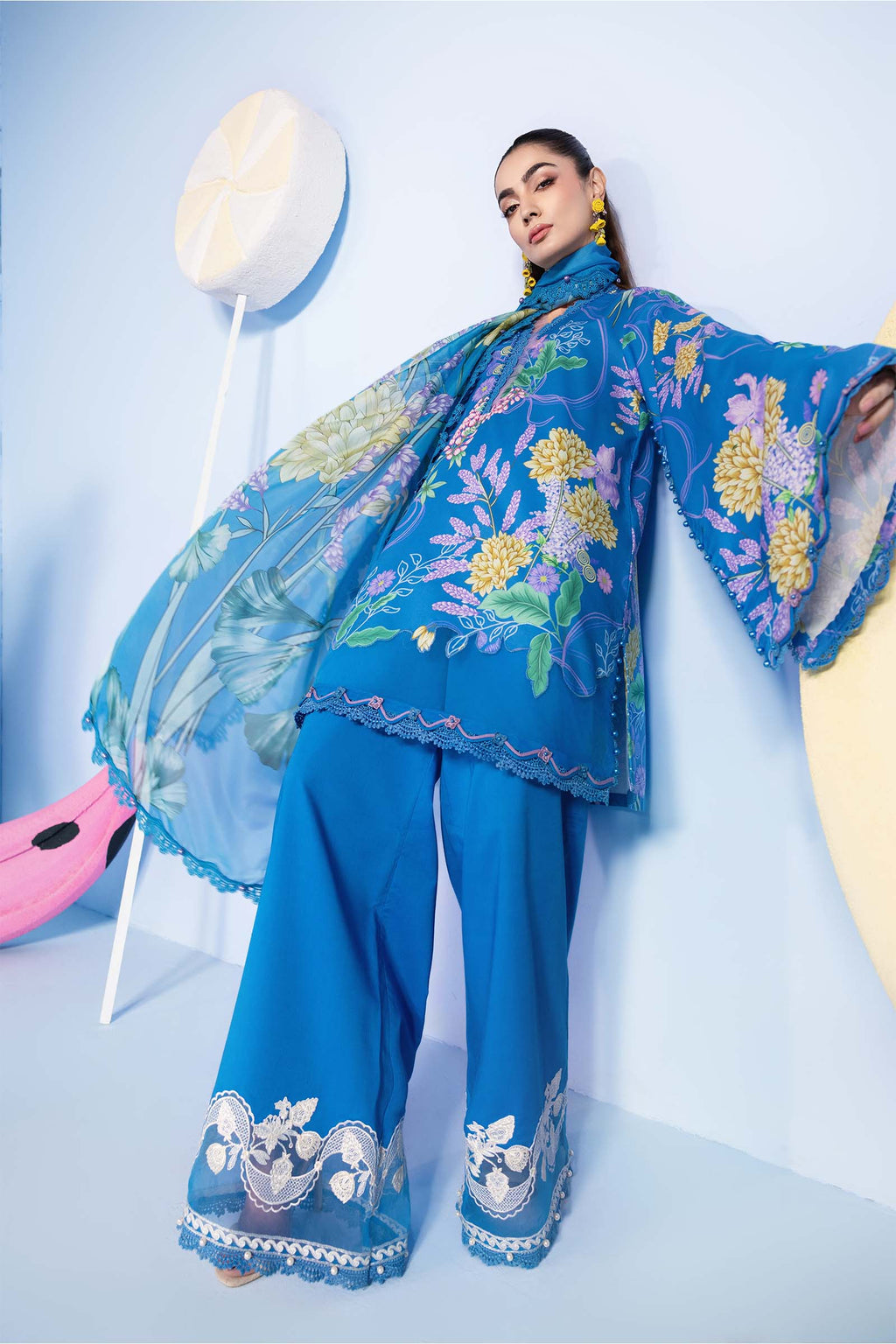 Maria.b Embroidered Lawn