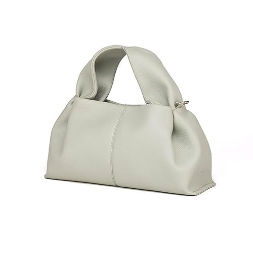 Classic Structured Handbag with Detachable Strap