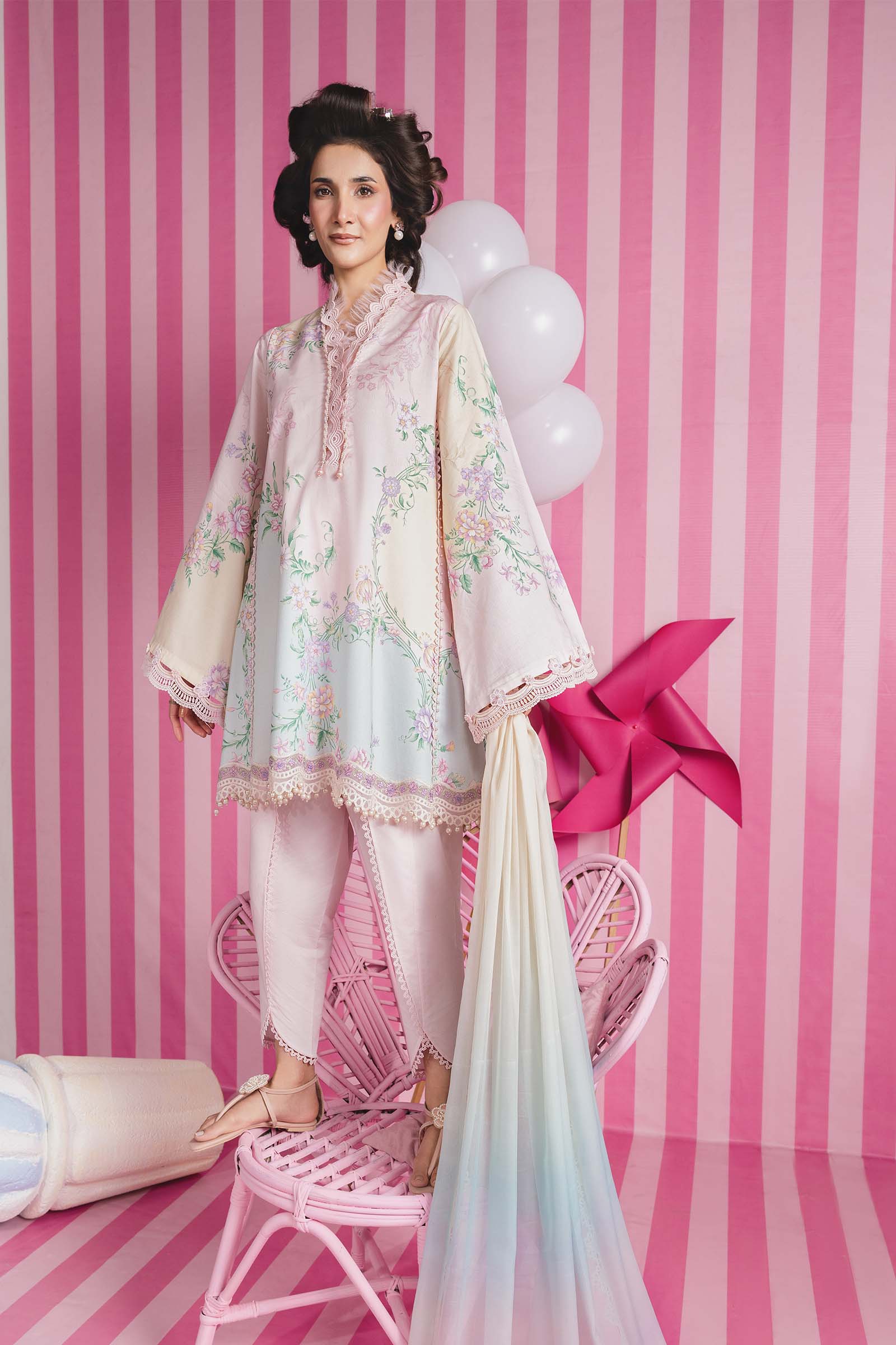 Maria.b Embroidered Lawn