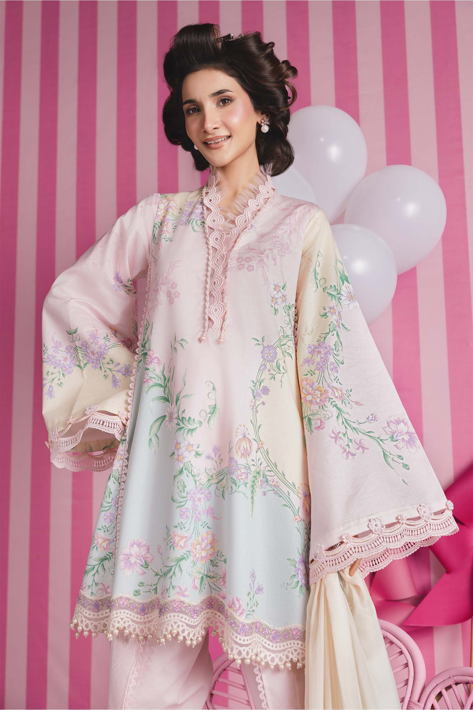 Maria.b Embroidered Lawn